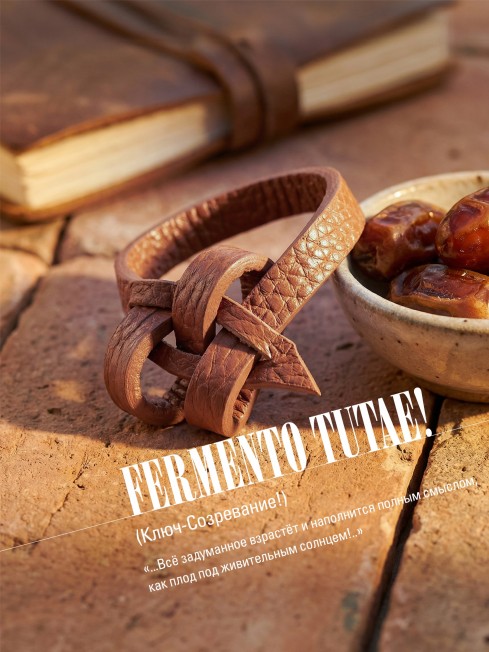 Ремешок на сумку-БРАСЛЕТ-держатель Брелока Унисекс Pi-FERMENTO TUTAE!